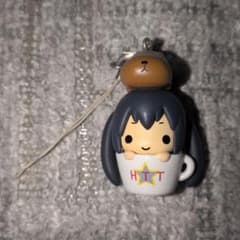 カピバラさん×けいおん！！　ストラップ　フィギュア　中野梓