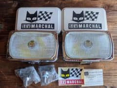 新品 マーシャル 950 フォグランプ クリアレンズ 金猫 カバー付き 旧車 新品 マーシャル 950 フォグランプ クリアレンズ 金猫 カバー付き 旧車