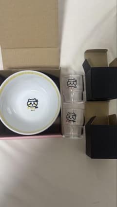 치이카와라면 돼지 미니 돈부리 덮밥 잔 2 점