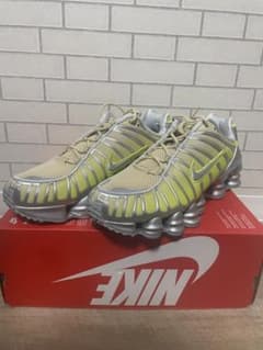 NIKE SHOX TL シルバー×グリーン 27.5cmのサムネイル