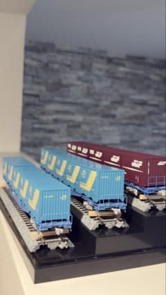 Nゲージ JR貨物 コンテナ貨車 3両セット ディスプレイケース付 - メルカリ
