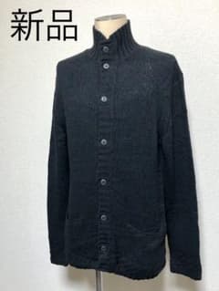【新品】コムサ、黒、ニットカーディガンのサムネイル