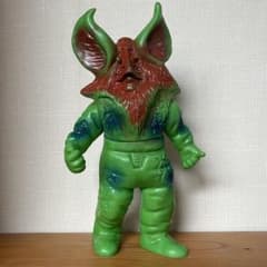 当時物 ブルマァク 怪獣ソフビ 異次元宇宙人 イカルス星人 1969年