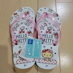 ビーチサンダル　キティちゃん　21 キッズ　女の子のサムネイル