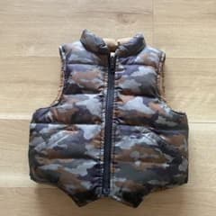 SHIPS キッズ ダウンベスト リバーシブル　90cmのサムネイル
