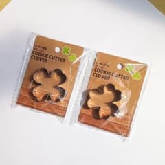 クッキー型 クローバー 2個セットのサムネイル
