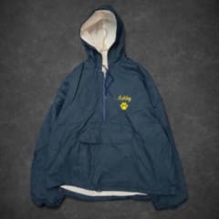 希少80s ビンテージ WINDLESS アノラック カレッジプリント USA製 