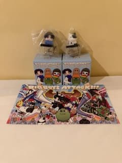 2個セット マエスケ・てきと・れじぇくん コラボ LEDキーキャップキーホルダーのサムネイル