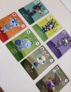 あつまれどうぶつの森 amiiboカード 7枚セットのサムネイル