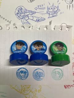 名探偵コナン 工藤新一 江戸川コナン 服部平次 スタンプのサムネイル