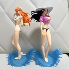 ワンピース ナミ ニコ・ロビン フィギュア 2体セットのサムネイル