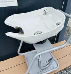 極美品 移動式 シャンプー台 どこでもシャンプーユニット 美容室 介護