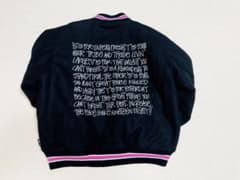 専用　stussy S TALK MELTON VARSITY JACKETのサムネイル