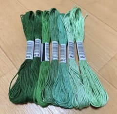 ⑥番　刺繍糸　まとめ売りのサムネイル