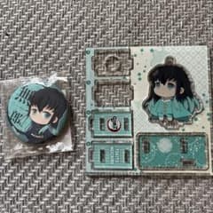 鬼滅の刃 時透無一郎 アクスタ.缶バッジセット - メルカリ