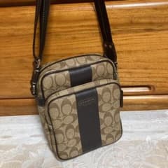 未使用☆COACH☆ヘリテージストライプ☆ショルダーのサムネイル