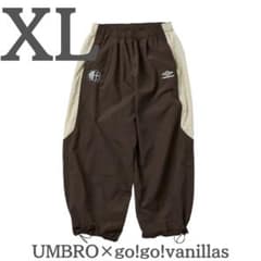 UMBRO go!go!vanillas ナイロントラックパンツ ブラウン XL UMBRO go!go!vanillas ナイロントラックパンツ ブラウン XL - メルカリ