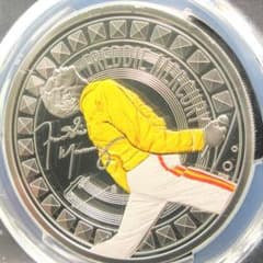 2025 イギリス ミュージックレジェンド フレディマーキュリー 銀貨
