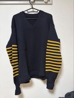 50s レタード　ニット　vネックのサムネイル