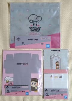 [봉투에 상처] 이치 반 쿠지 별 커비 Kirby Café PETIT 정리 판매
