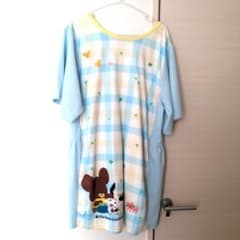 キャラクター付き水色エプロンのサムネイル