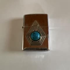 Zippo オイルライター ターコイズ装飾のサムネイル