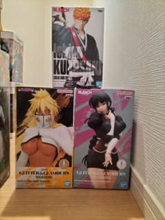 BLEACH フィギュア 3種セット まとめ割あり】新品未開封BLEACH フィギュア 3種セット - メルカリ