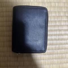メンズ 二つ折り財布 ブラックのサムネイル