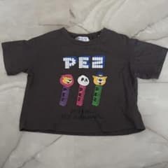 PEZ キャラクター Tシャツ ダークグレーのサムネイル