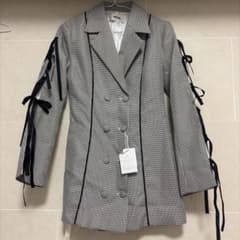 新品未使用タグ付き】amerge. 千鳥格子 テーラードジャケット - メルカリ