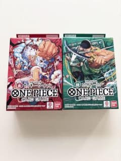 ワンピースカードゲーム スタートデッキ 赤ルフィ 緑ゾロ 2種セット
