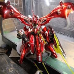 hgナイチンゲール　クリア　メカニカルコアメッキ風塗装＋メタルパーツ多数のサムネイル