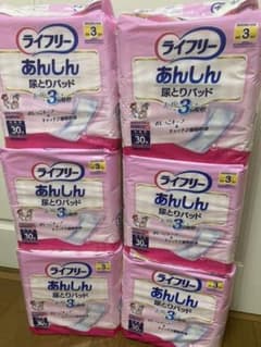 ユニ・チャーム ライフリー あんしん 尿とりパッド スーパー 女性用 30枚のサムネイル