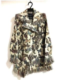 アルゴンキン ALGONQUINS☆バタフライ 蝶 フリンジ ジャケット コート