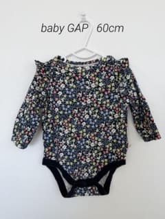 baby GAP 花柄 ロンパース 60cmのサムネイル
