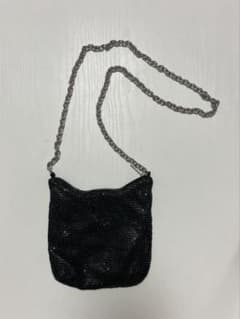 ZARA ラインストーンクロスボディバッグのサムネイル