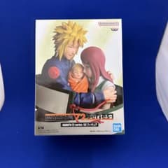 NARUTO 웨이브 미나토 우즈마키 쿠시나 우즈마키 나루토 피규어 신품·미개봉