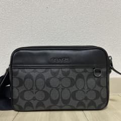 COACH ショルダーバッグ シグネチャー ブラックのサムネイル