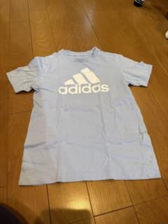 adidas キッズ Tシャツ ライトブルー 140のサムネイル