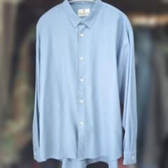 さ*す様 MB HIGH-END Bishu Wool 長袖シャツ ライトブルー MB HIGH-END Bishu Wool 長袖シャツ ライトブルー - メルカリ