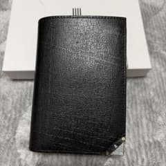LANVIN en Bleu 二つ折り財布 ブラック×ホワイトのサムネイル