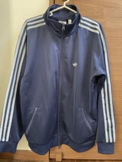 【美品】 adidas ベッケンバウアー トラックジャケット ネイビー xs