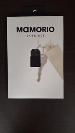 【新品未開封品】MAMORIO 紛失防止タグ　ブラックのサムネイル
