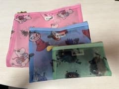ムーミンキャラクター ポーチセット 3色のサムネイル