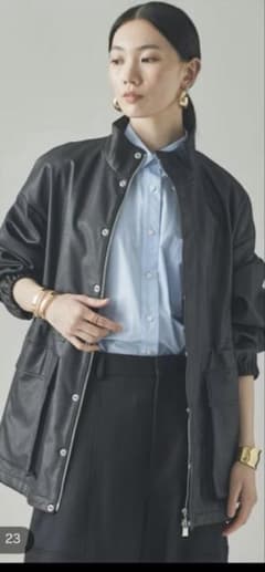 カレンソロジー　2025 AW ヴィンテージフェイクレザーコート カレンソロジー 2025 AW ヴィンテージフェイクレザーコート - メルカリ