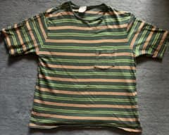 異*ー様 70s MONTGOMERY WARD BRENT コットン　ボーダーのサムネイル