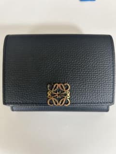 LOEWE アナグラム トライフォールド ウォレット ペブルグレインカーフのサムネイル