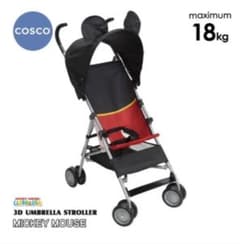 ＊美品＊COSCO ミッキー  B型ベビーカー　アンブレラストローラー＊のサムネイル