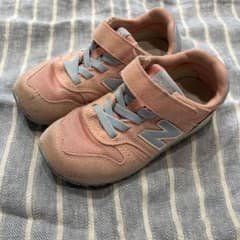 New Balance キッズスニーカー ピンク　17.5のサムネイル