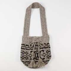 極美品 CELINE トリオンフ バッグ フェアアイルウール 2ADW9824V 極美品 CELINE トリオンフ バッグ フェアアイルウール 2ADW9824V